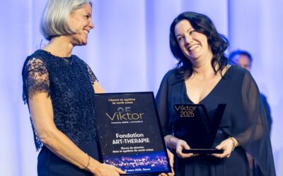 Fondation ART-THERAPIE gewinnt den Viktor Award